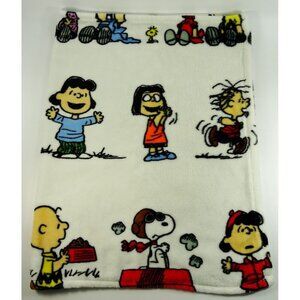 Peanuts Fleece Blanket Remind 40x25 Charlie Brown Lucy